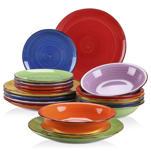 Ensemble vaisselle coloré - vaisselle,