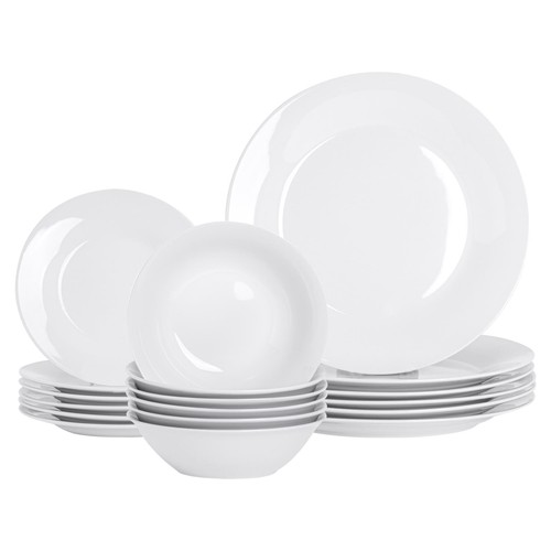 18pc blanc service table - service,