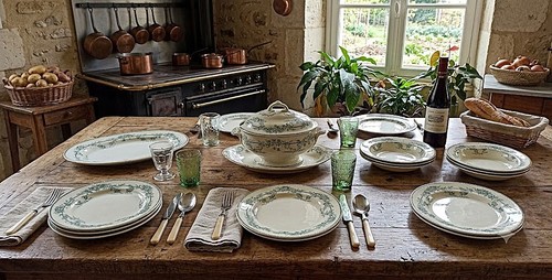 Anciennes pièces service - de,